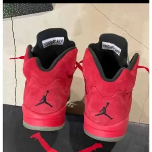Size 10.5 Jordan 5 Retro Red Suede Style 136027602 s-l1200.jpg main image 3
